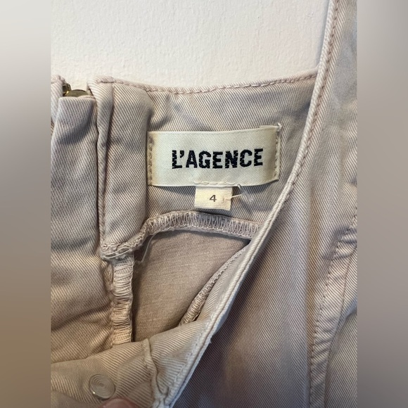 NWOT L'AGENCE Midy Button-Front Dress, Size 4 - Picture 7 of 8
